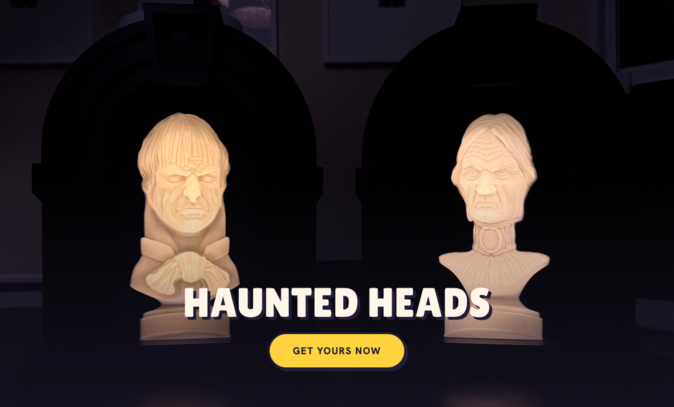 Whimsy's Workshop Haunted Heads